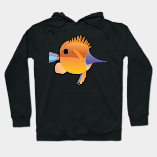 Yellow Fish Hoodie